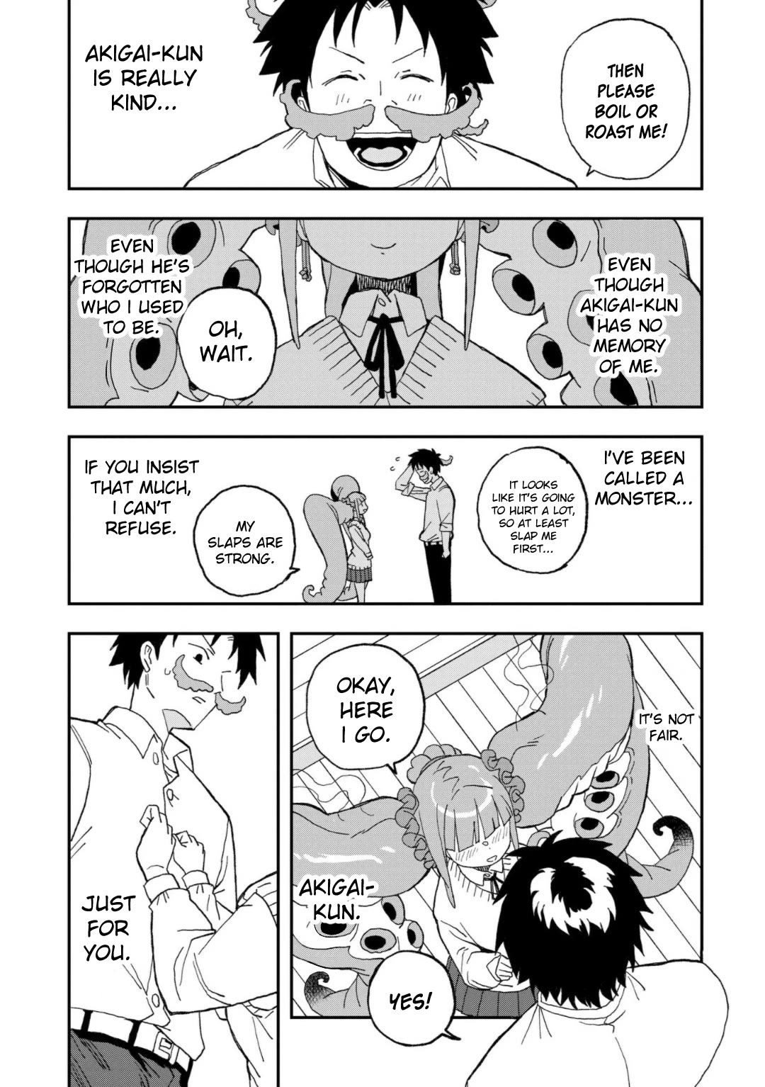 You Can’t Escape From Mizudako-chan! Chapter 13 page 22 - Chapter 13: Mr. Octopus