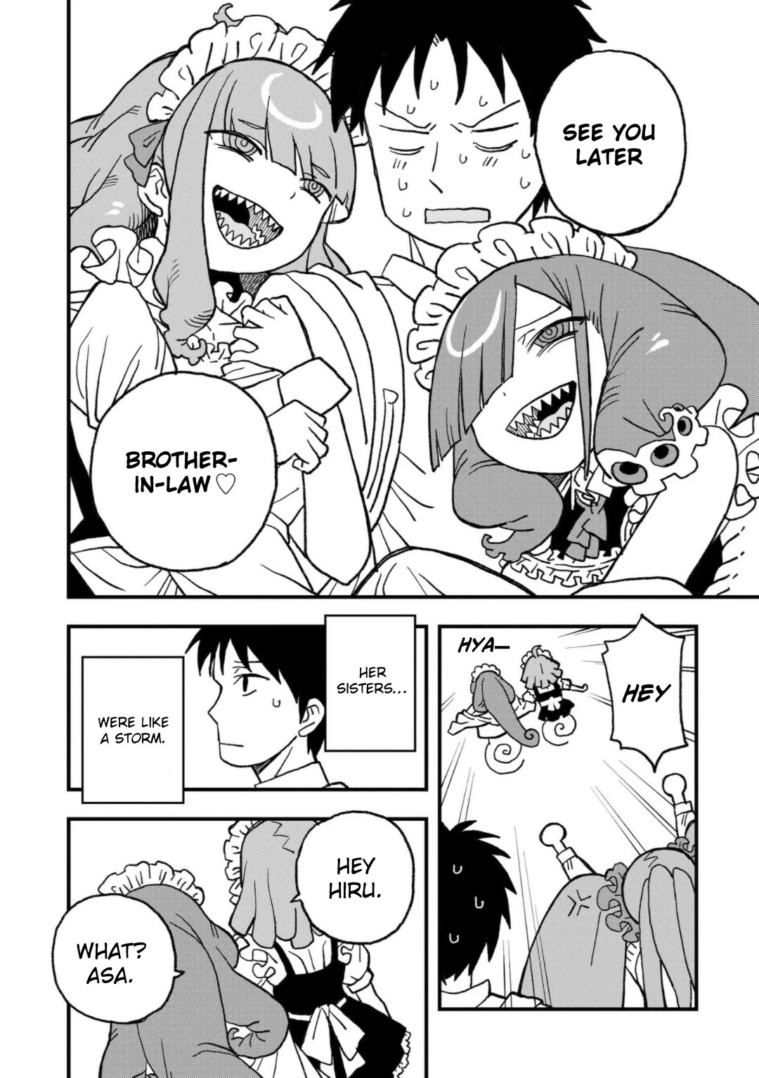 You Can’t Escape From Mizudako-chan! Chapter 15 page 12 - Chapter 15: Asa Hiru Yuu