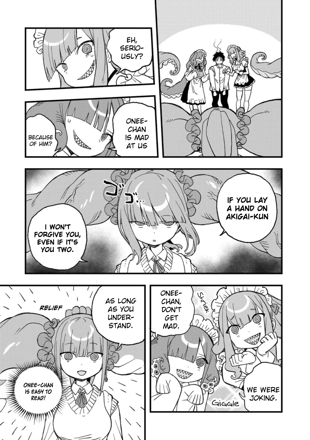 You Can’t Escape From Mizudako-chan! Chapter 15 page 9 - Chapter 15: Asa Hiru Yuu