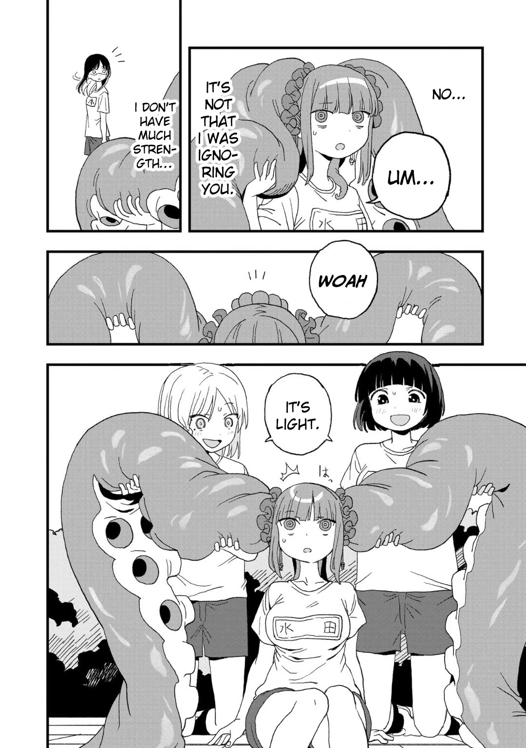 You Can’t Escape From Mizudako-chan! Chapter 16 page 34 - Chapter 16: Fear of Weeding