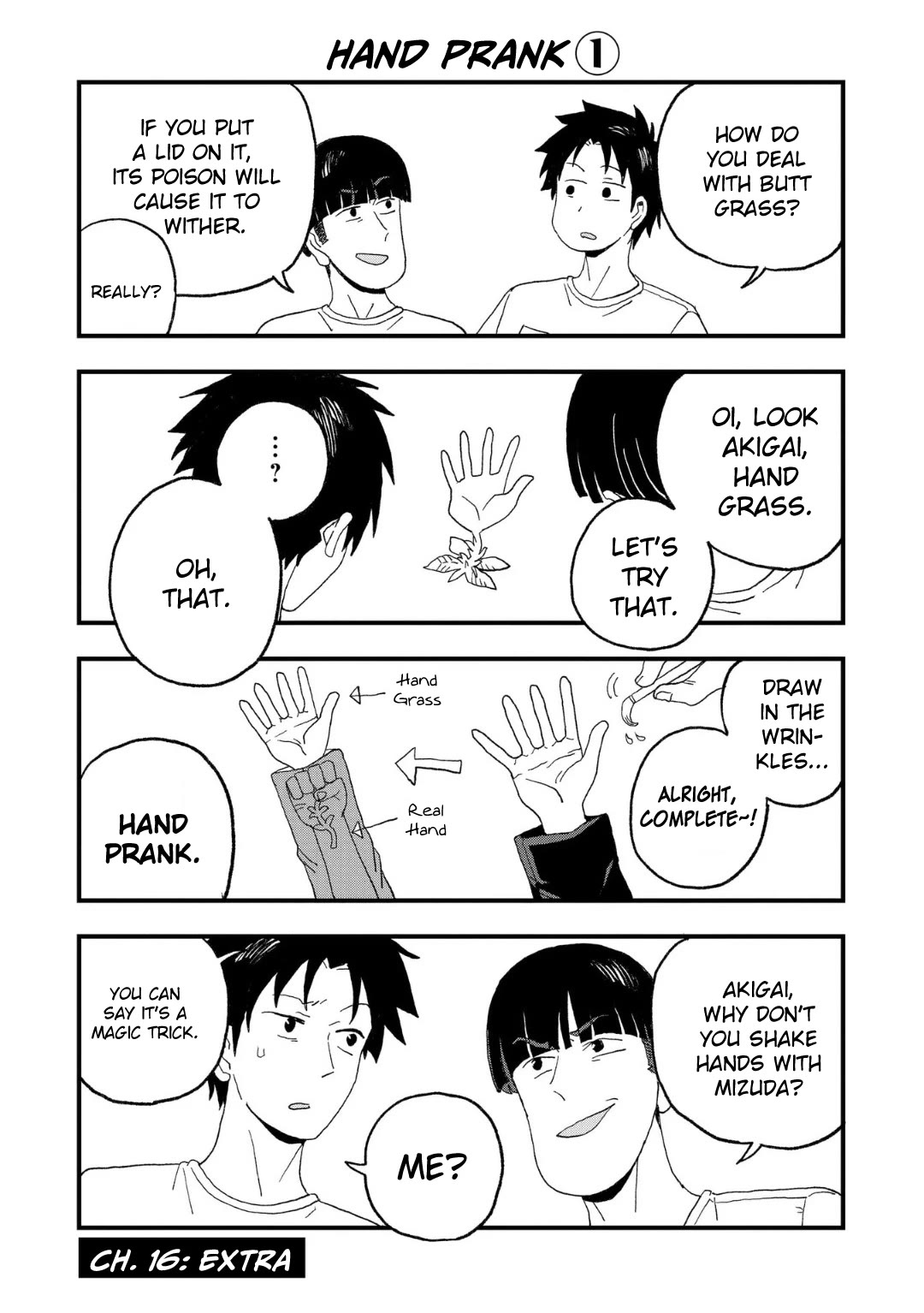 You Can’t Escape From Mizudako-chan! Chapter 16 page 39 - Chapter 16: Fear of Weeding