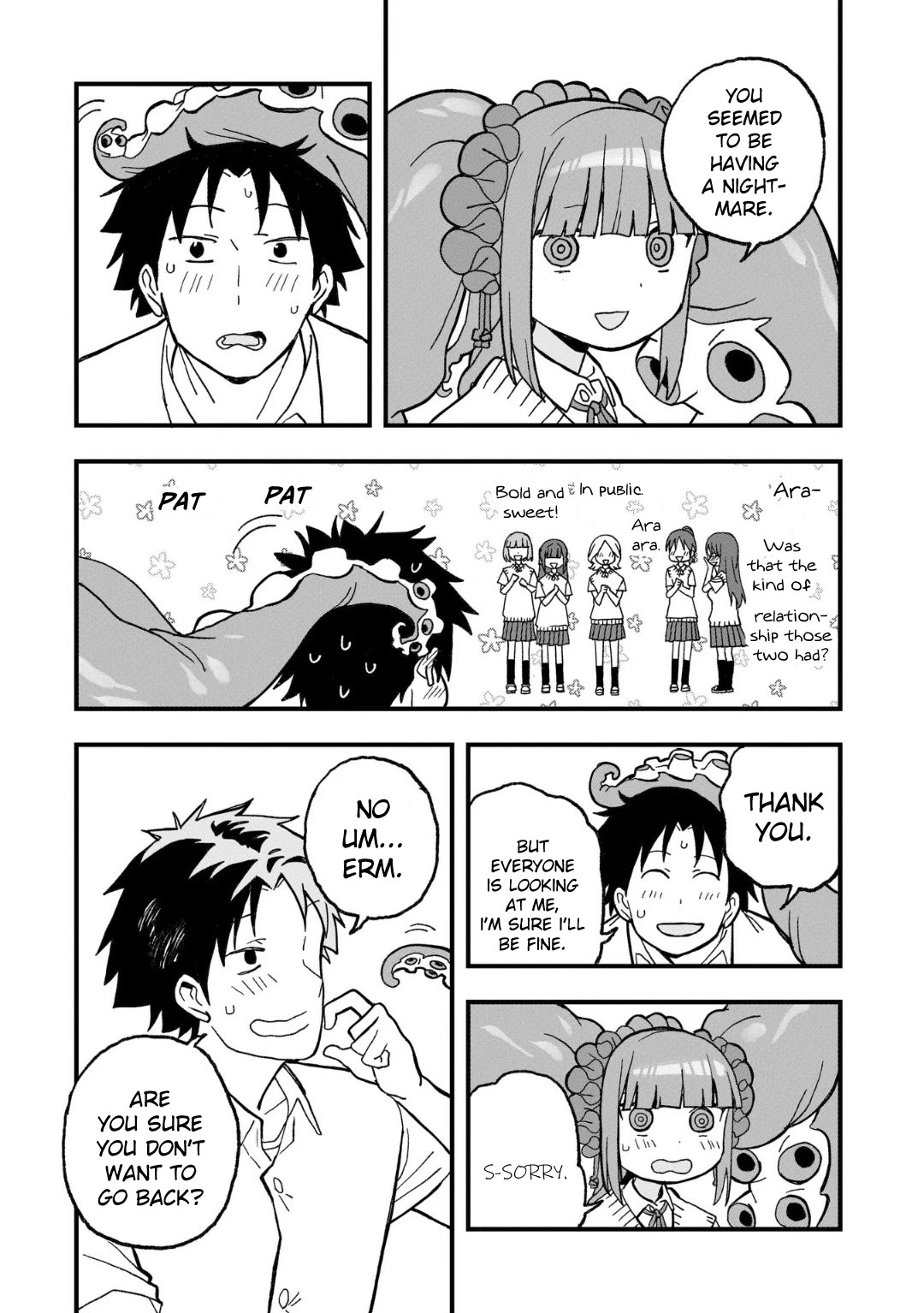 You Can’t Escape From Mizudako-chan! Chapter 17 page 17 - Chapter 17: Demi Transfer Students