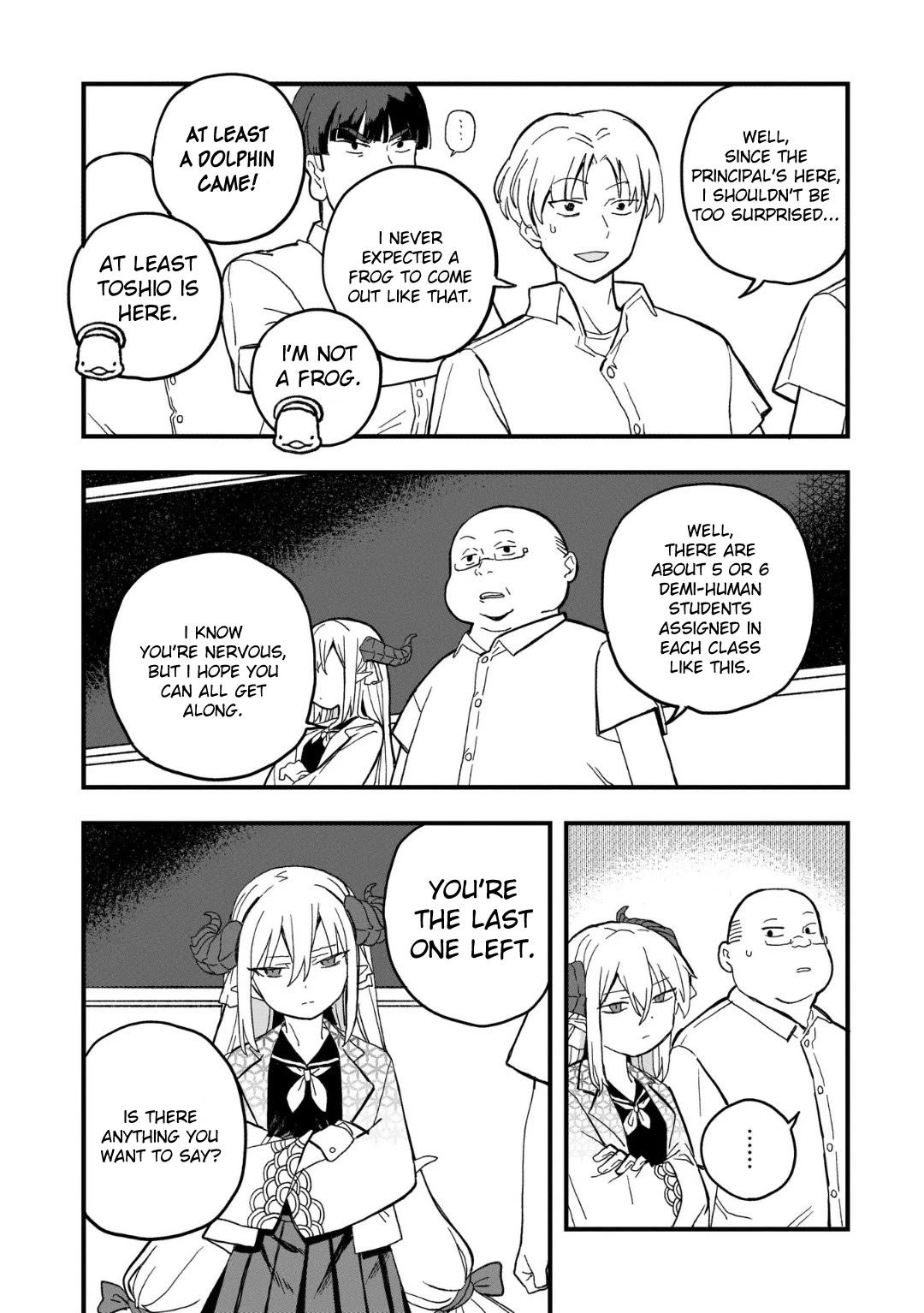 You Can’t Escape From Mizudako-chan! Chapter 17 page 27 - Chapter 17: Demi Transfer Students
