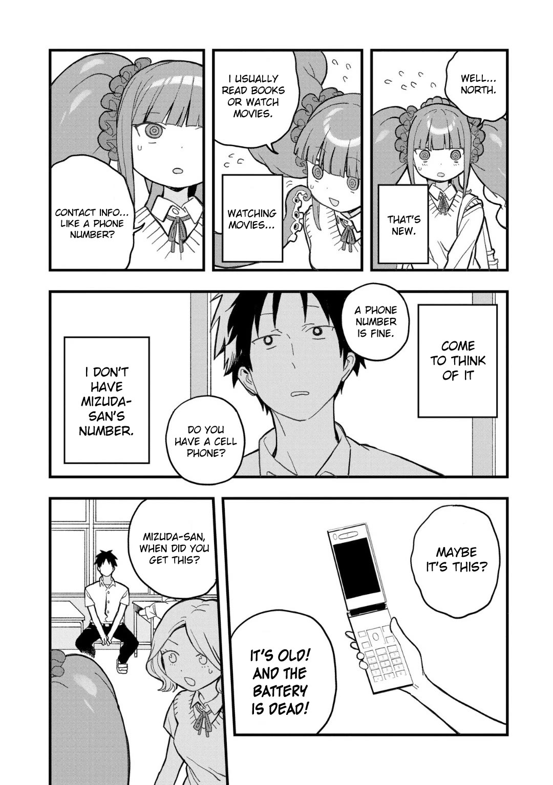 You Can’t Escape From Mizudako-chan! Chapter 17 page 4 - Chapter 17: Demi Transfer Students