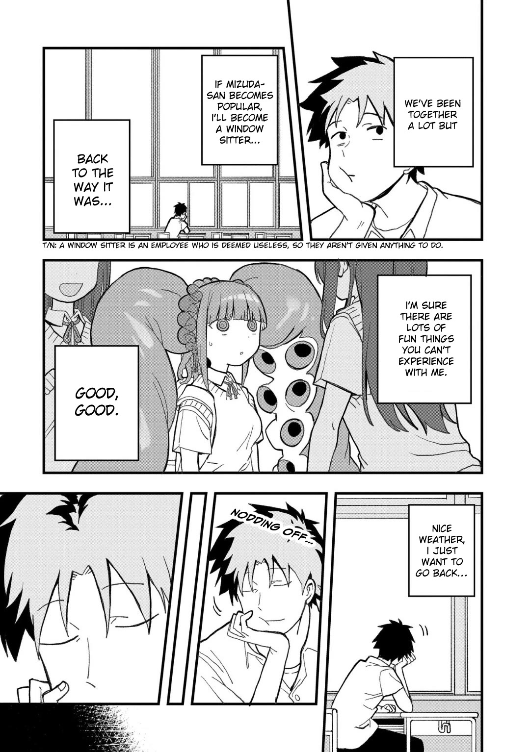 You Can’t Escape From Mizudako-chan! Chapter 17 page 5 - Chapter 17: Demi Transfer Students