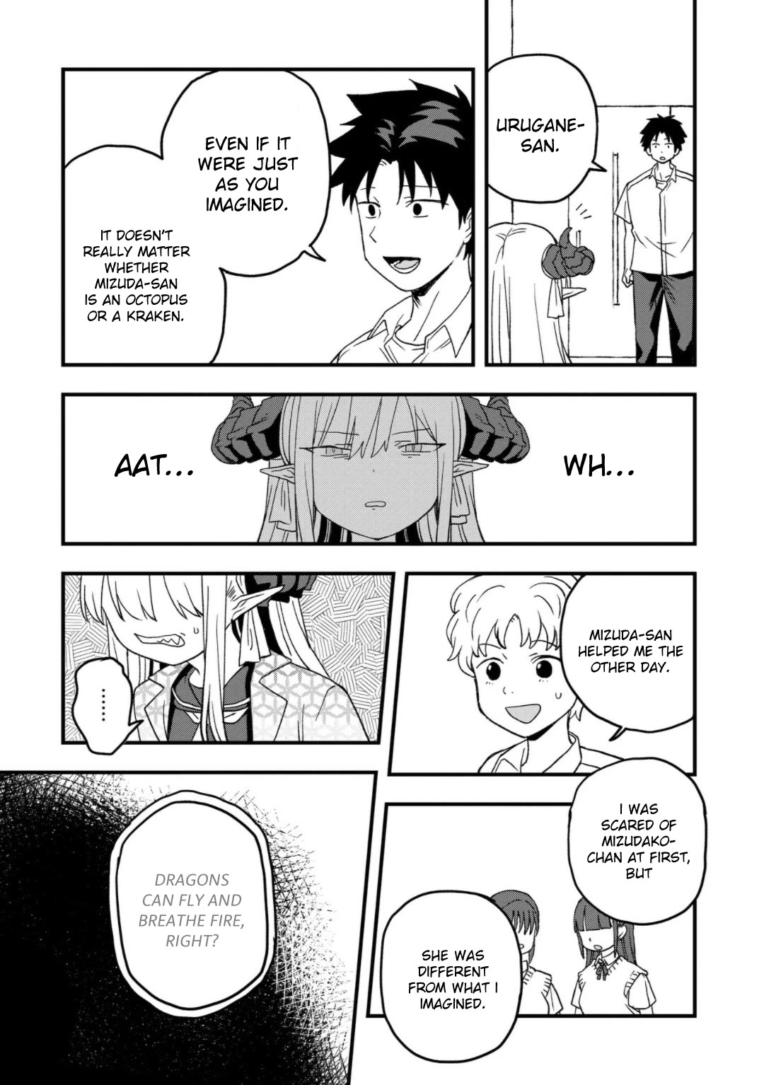 You Can’t Escape From Mizudako-chan! Chapter 19 page 11 - Chapter 19: Out of Control! Urugane Mizuchi