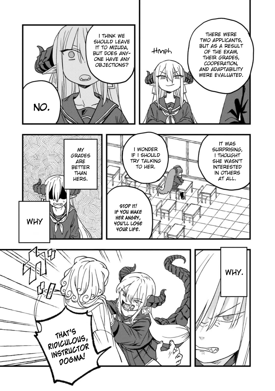 You Can’t Escape From Mizudako-chan! Chapter 19 page 13 - Chapter 19: Out of Control! Urugane Mizuchi
