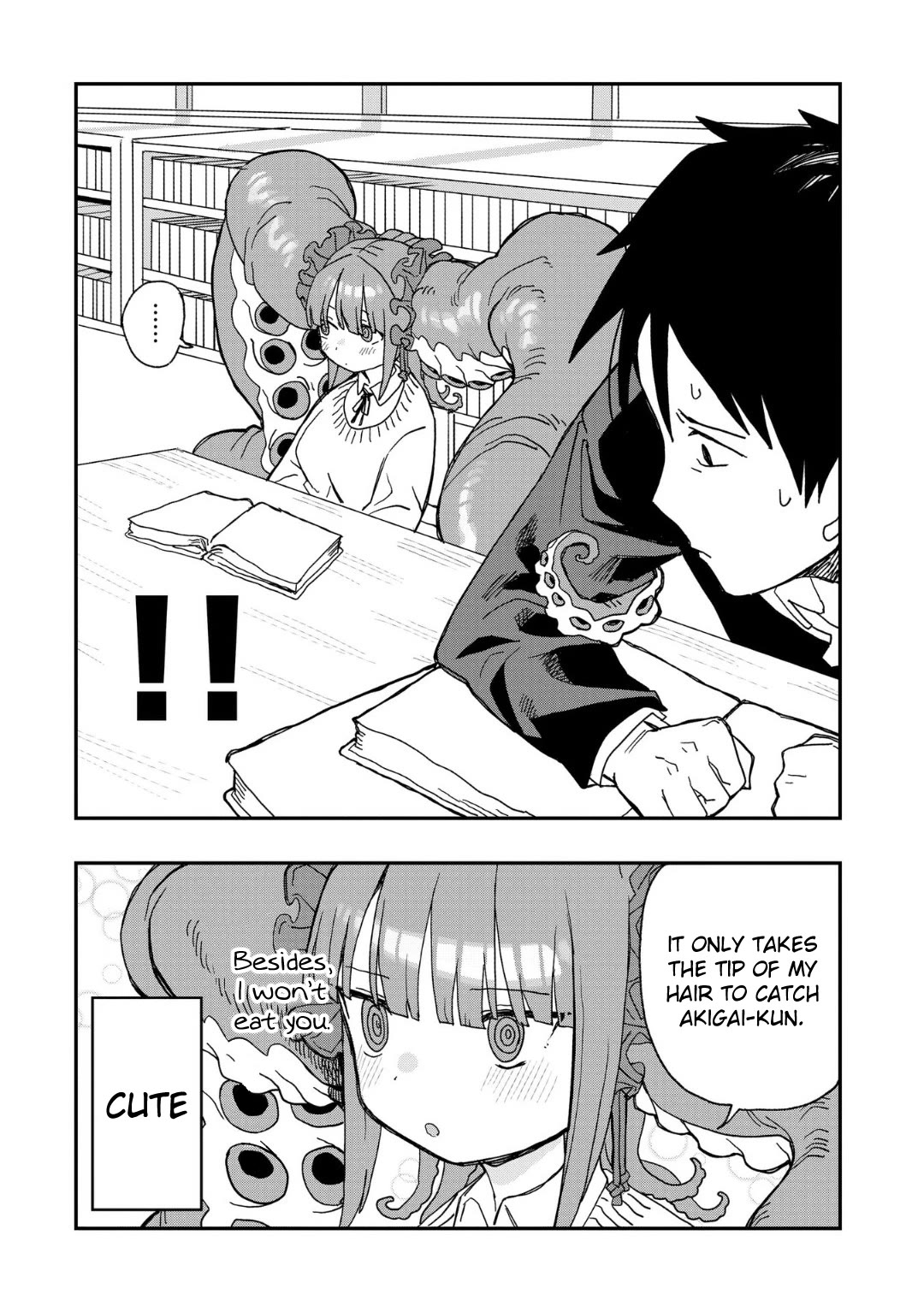 You Can’t Escape From Mizudako-chan! Chapter 2 page 11 - Chapter 2: Favorite Food