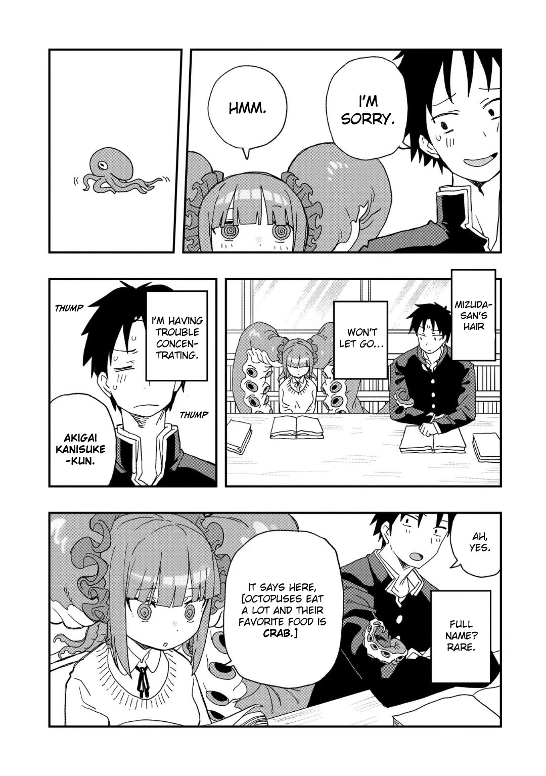You Can’t Escape From Mizudako-chan! Chapter 2 page 12 - Chapter 2: Favorite Food