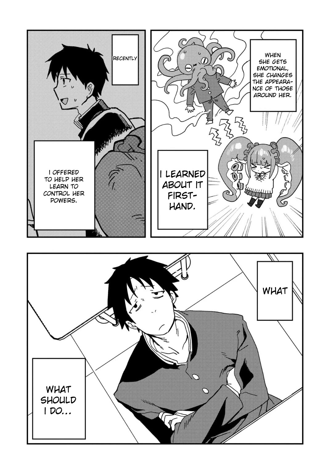You Can’t Escape From Mizudako-chan! Chapter 2 page 3 - Chapter 2: Favorite Food