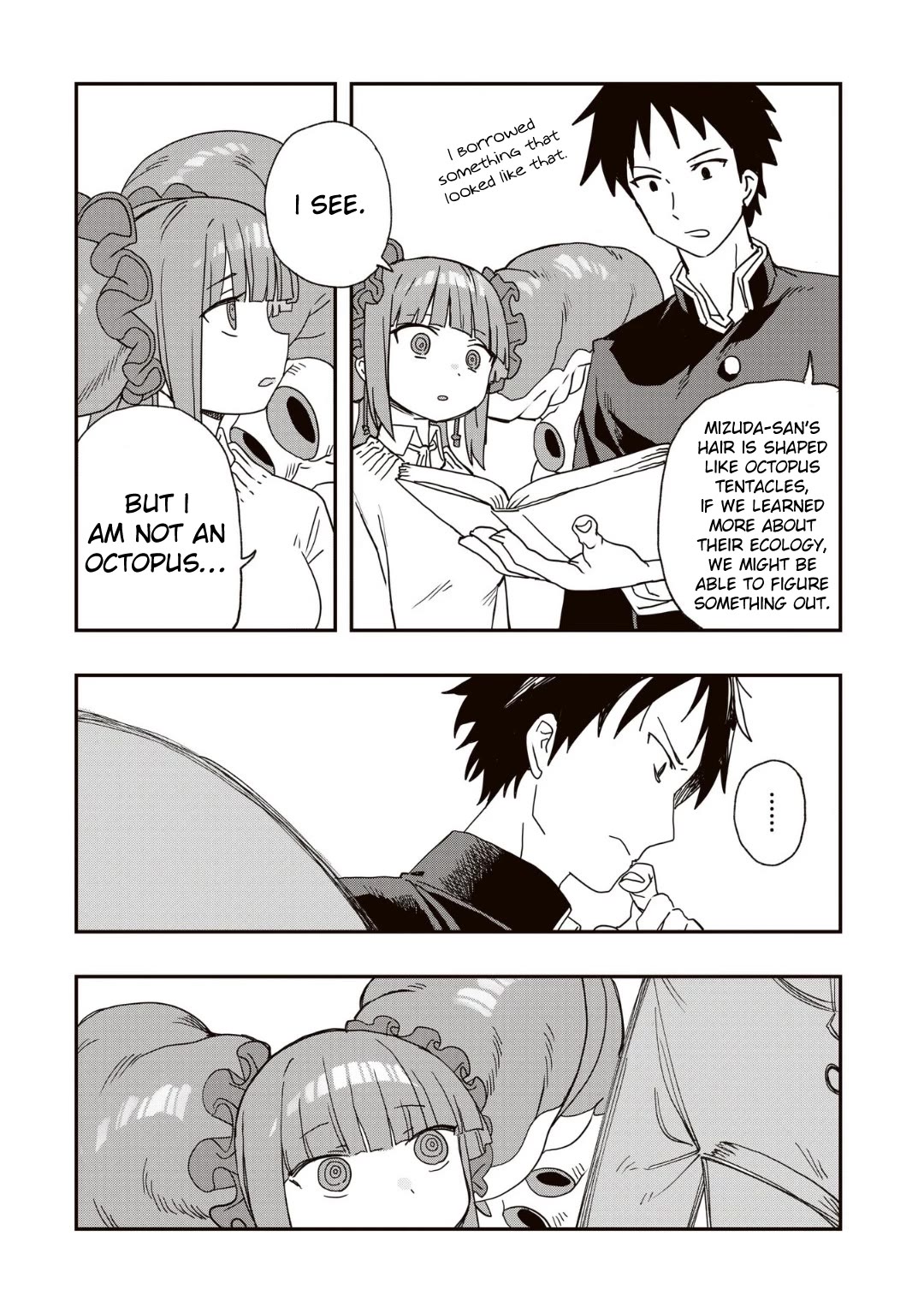 You Can’t Escape From Mizudako-chan! Chapter 2 page 5 - Chapter 2: Favorite Food