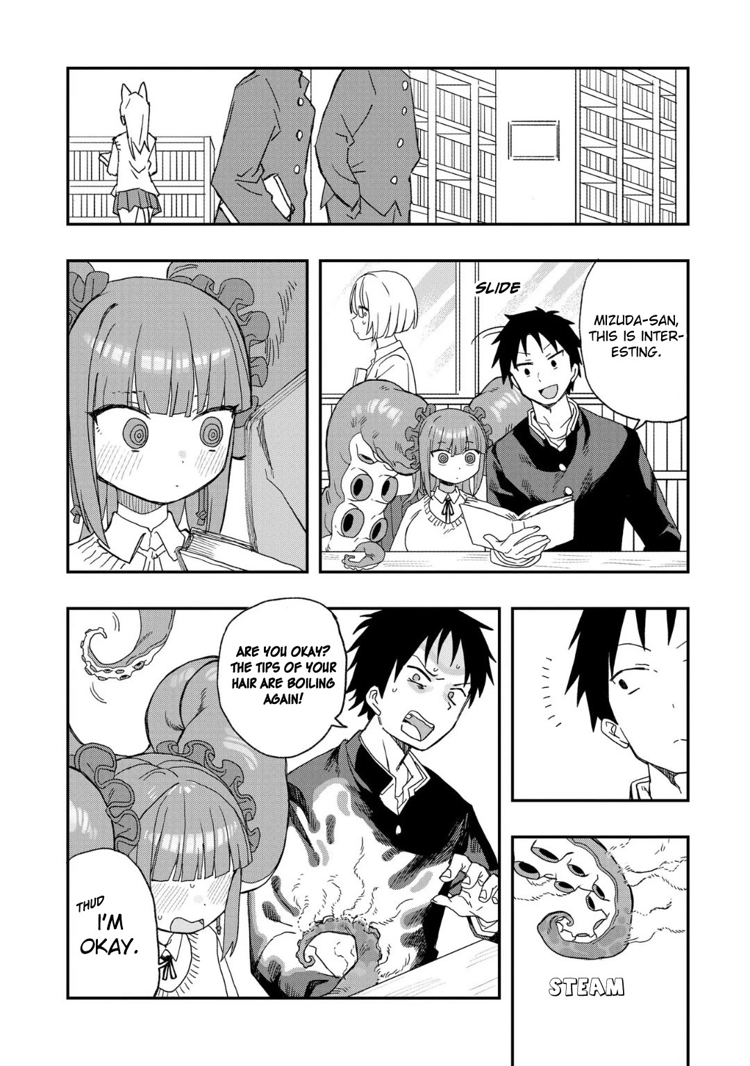 You Can’t Escape From Mizudako-chan! Chapter 2 page 6 - Chapter 2: Favorite Food