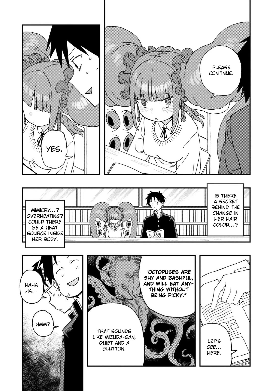 You Can’t Escape From Mizudako-chan! Chapter 2 page 7 - Chapter 2: Favorite Food