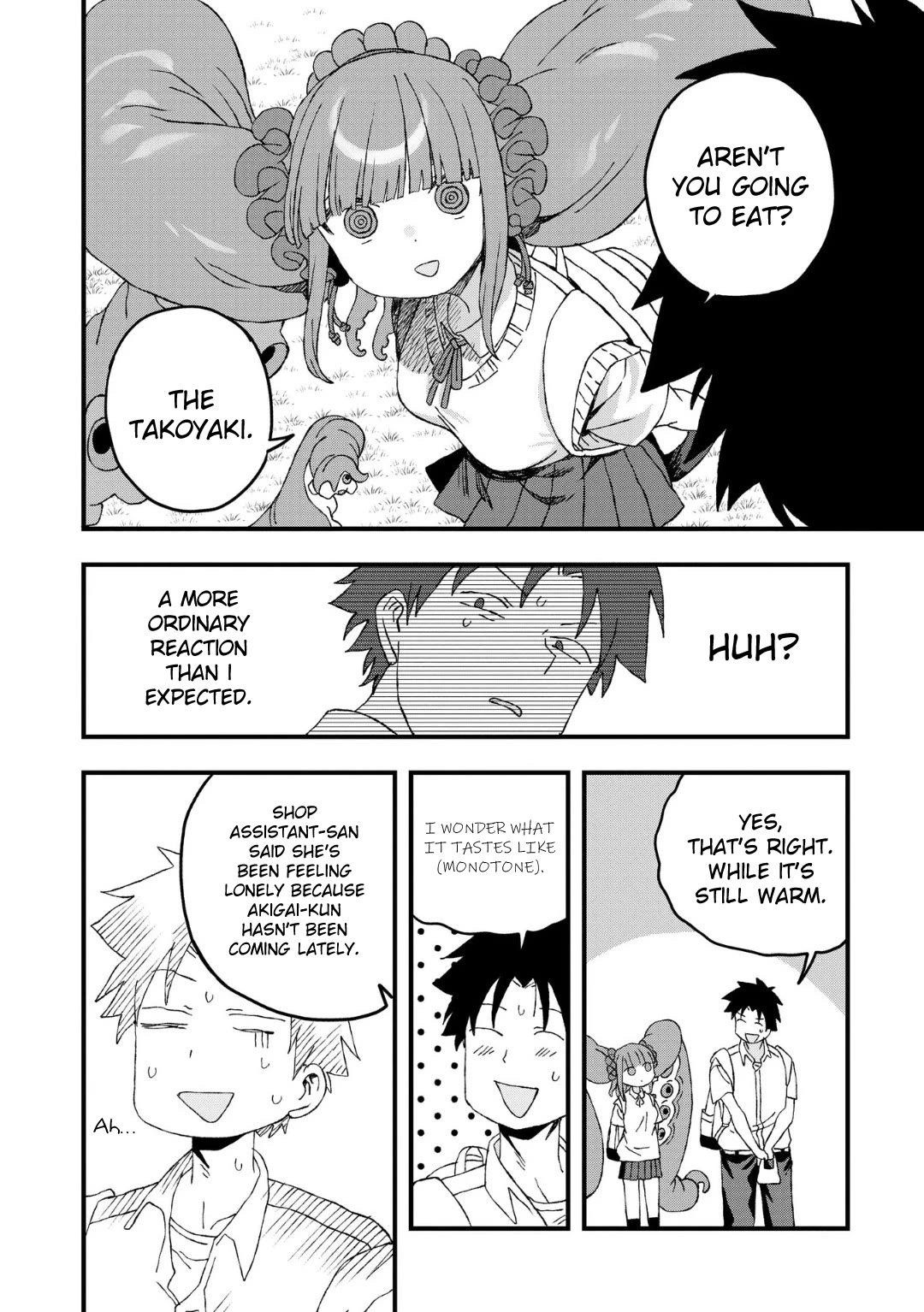 You Can’t Escape From Mizudako-chan! Chapter 20 page 14 - Chapter 20: Would You Like to Try This One, Too?