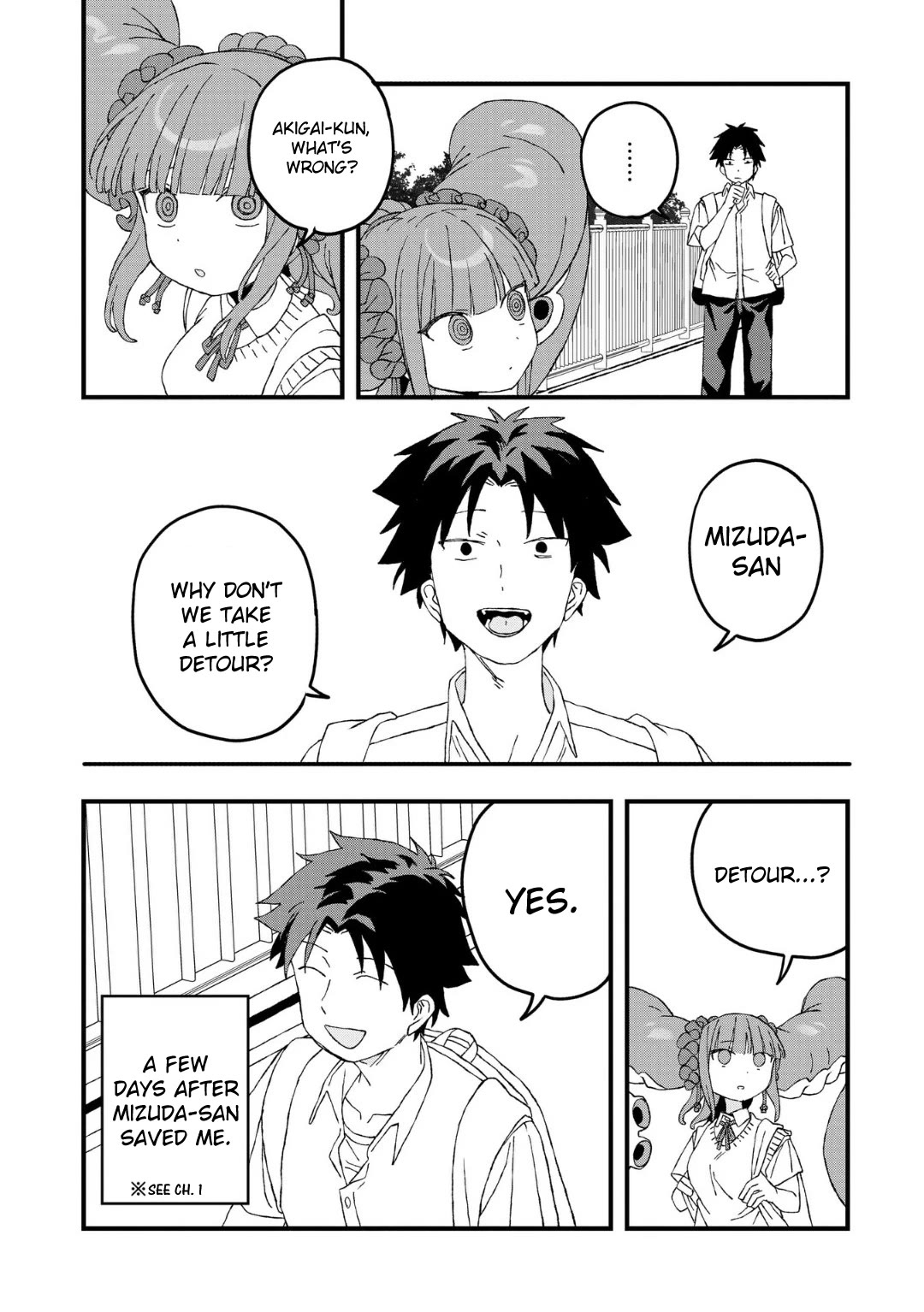 You Can’t Escape From Mizudako-chan! Chapter 20 page 6 - Chapter 20: Would You Like to Try This One, Too?