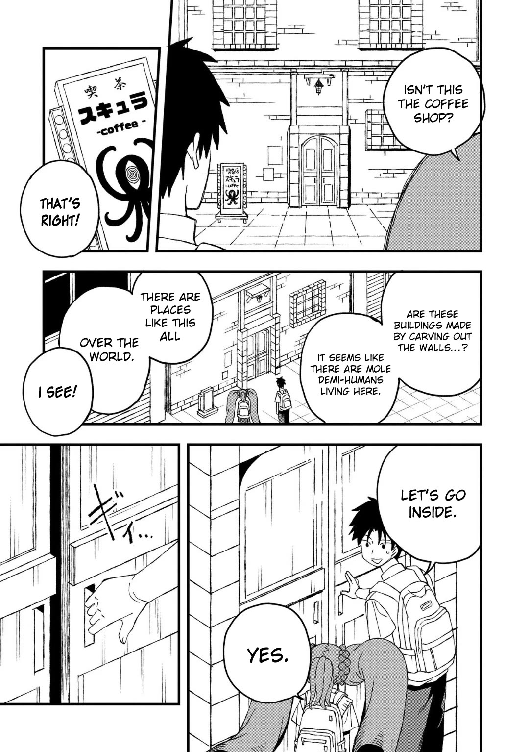 You Can’t Escape From Mizudako-chan! Chapter 21 page 11 - Chapter 21: Cafe Scylla
