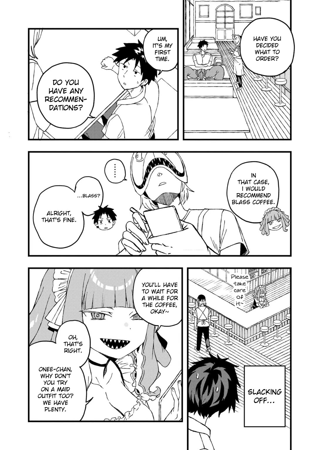 You Can’t Escape From Mizudako-chan! Chapter 21 page 18 - Chapter 21: Cafe Scylla