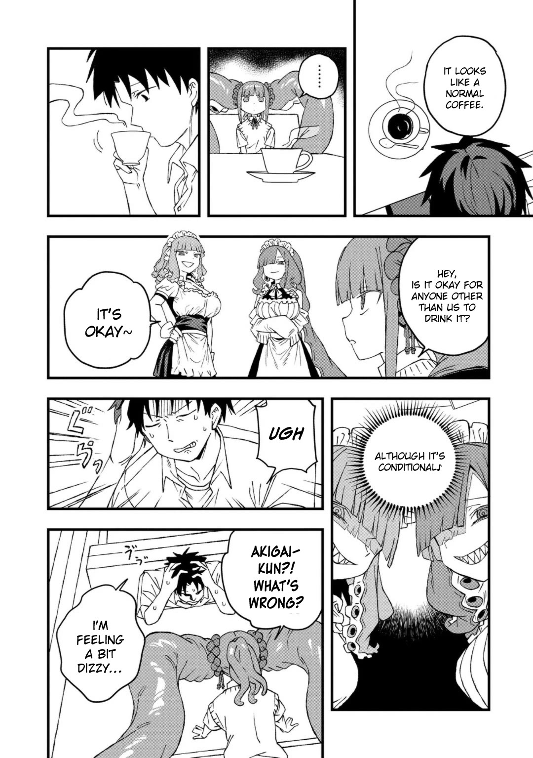 You Can’t Escape From Mizudako-chan! Chapter 21 page 24 - Chapter 21: Cafe Scylla