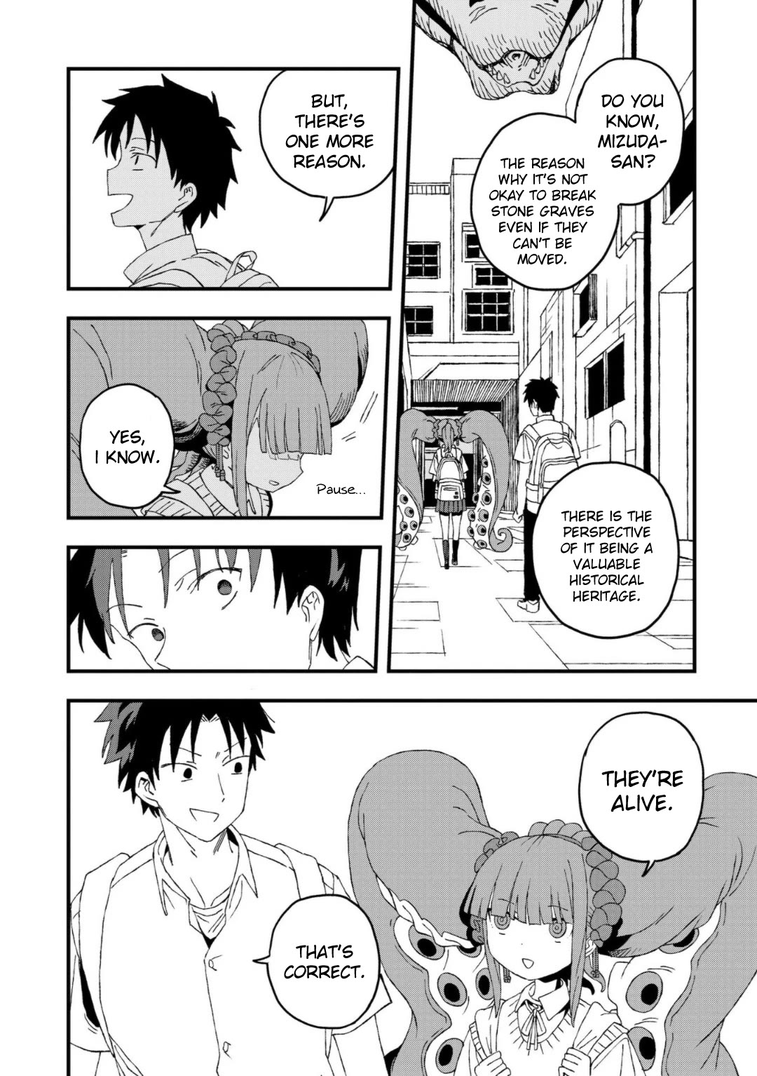 You Can’t Escape From Mizudako-chan! Chapter 21 page 8 - Chapter 21: Cafe Scylla