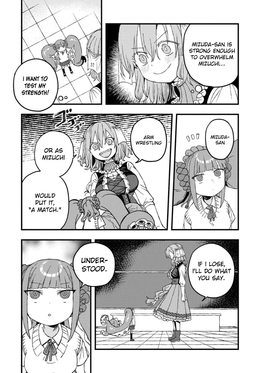You Can’t Escape From Mizudako-chan! Chapter 22 page 13 - Chapter 22: Giant Makia