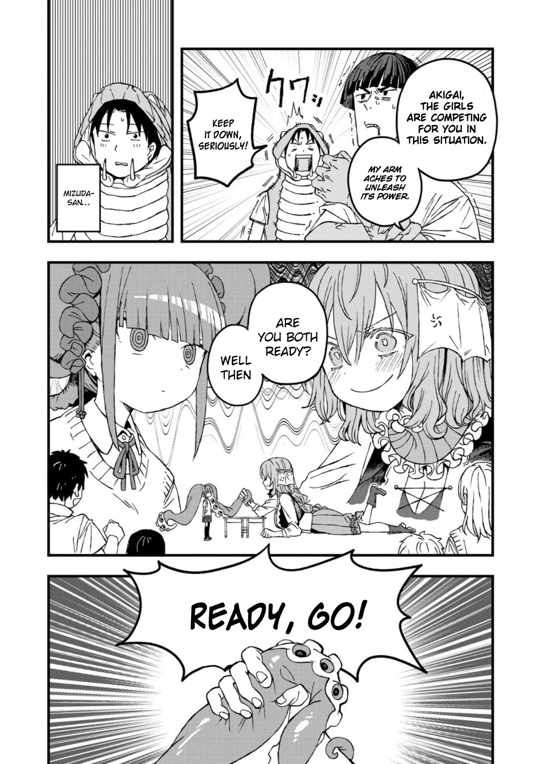 You Can’t Escape From Mizudako-chan! Chapter 22 page 14 - Chapter 22: Giant Makia