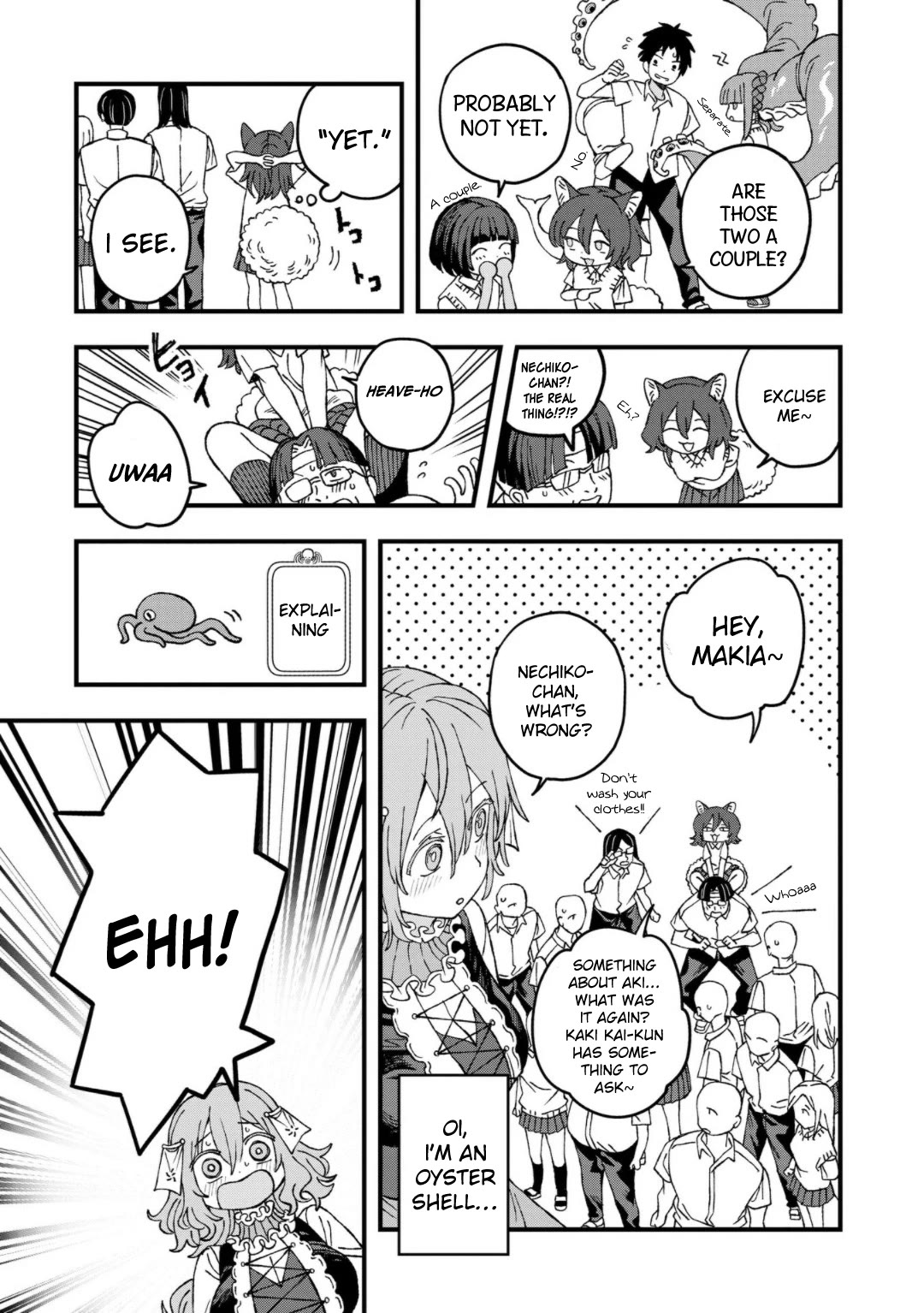 You Can’t Escape From Mizudako-chan! Chapter 22 page 7 - Chapter 22: Giant Makia
