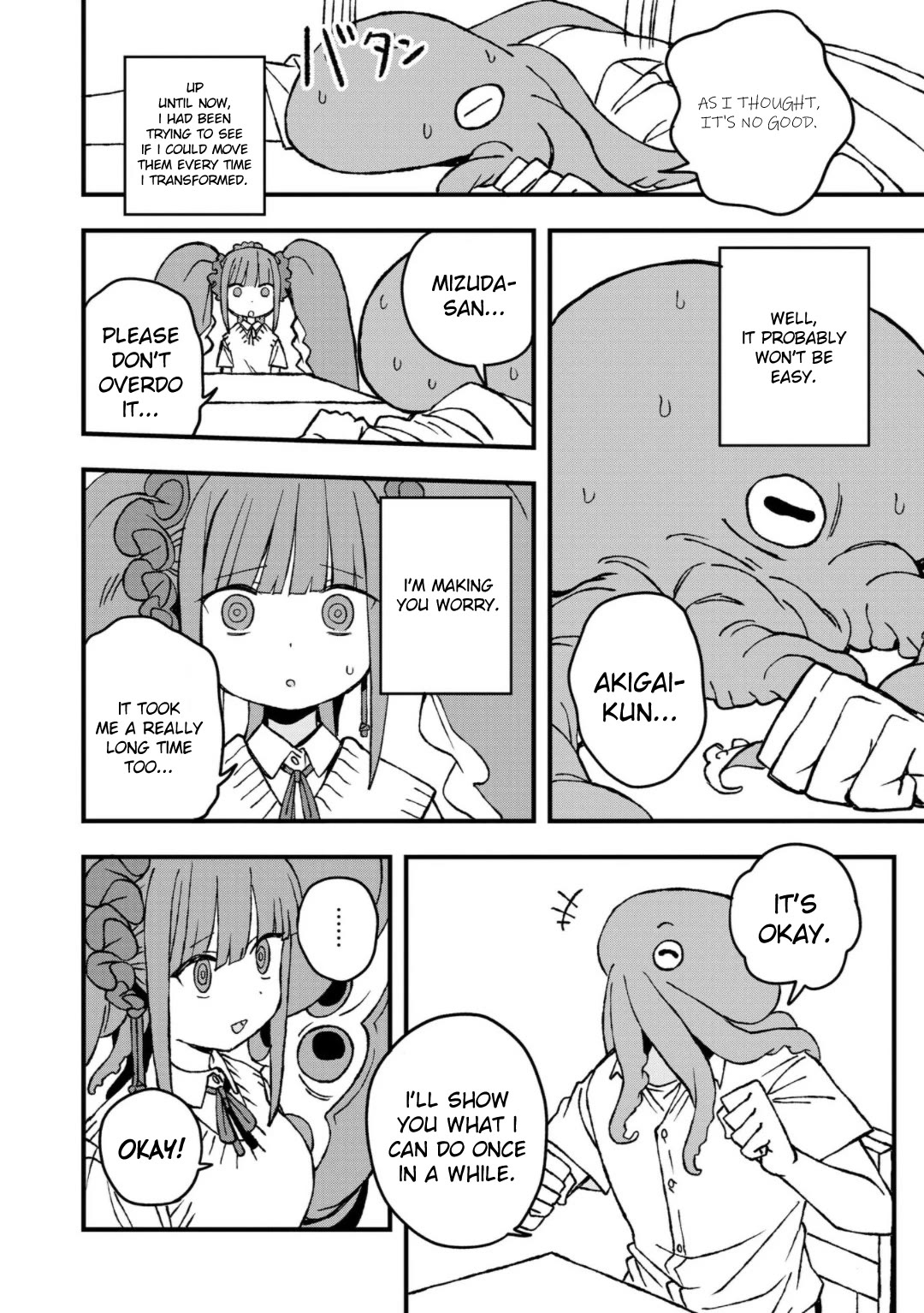 You Can’t Escape From Mizudako-chan! Chapter 23 page 10 - Chapter 23: The Two of Us Together