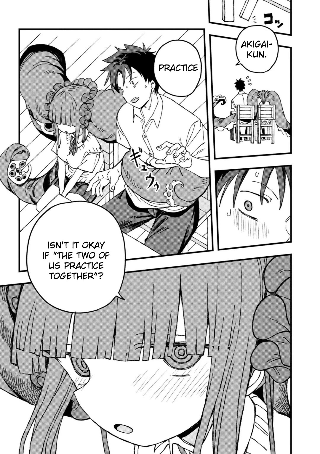You Can’t Escape From Mizudako-chan! Chapter 23 page 13 - Chapter 23: The Two of Us Together