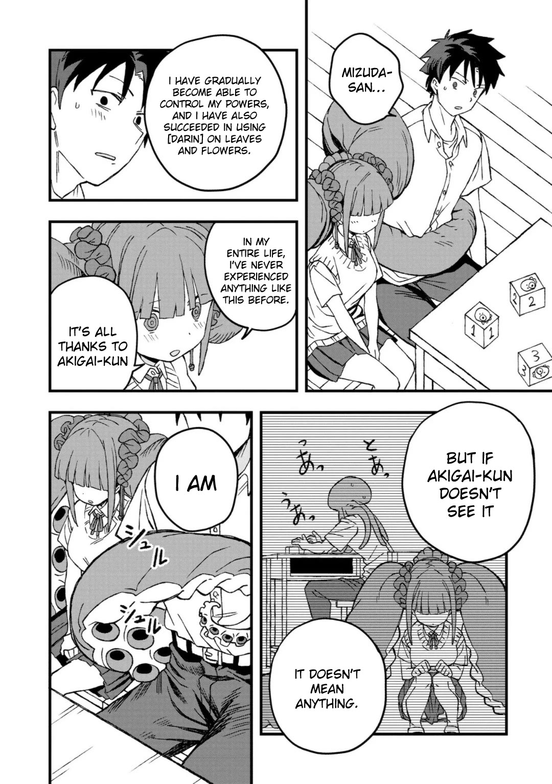 You Can’t Escape From Mizudako-chan! Chapter 23 page 14 - Chapter 23: The Two of Us Together