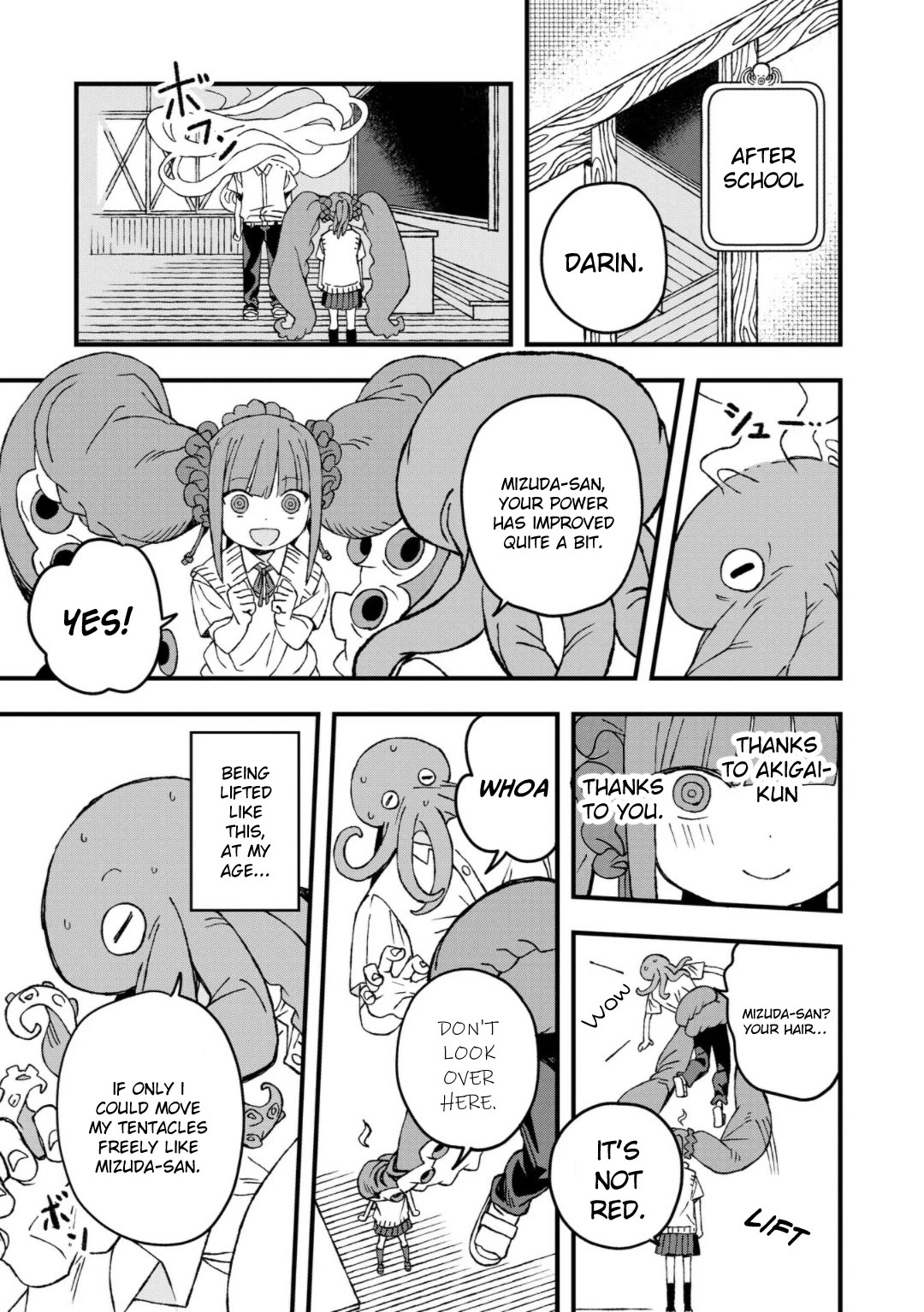 You Can’t Escape From Mizudako-chan! Chapter 23 page 7 - Chapter 23: The Two of Us Together