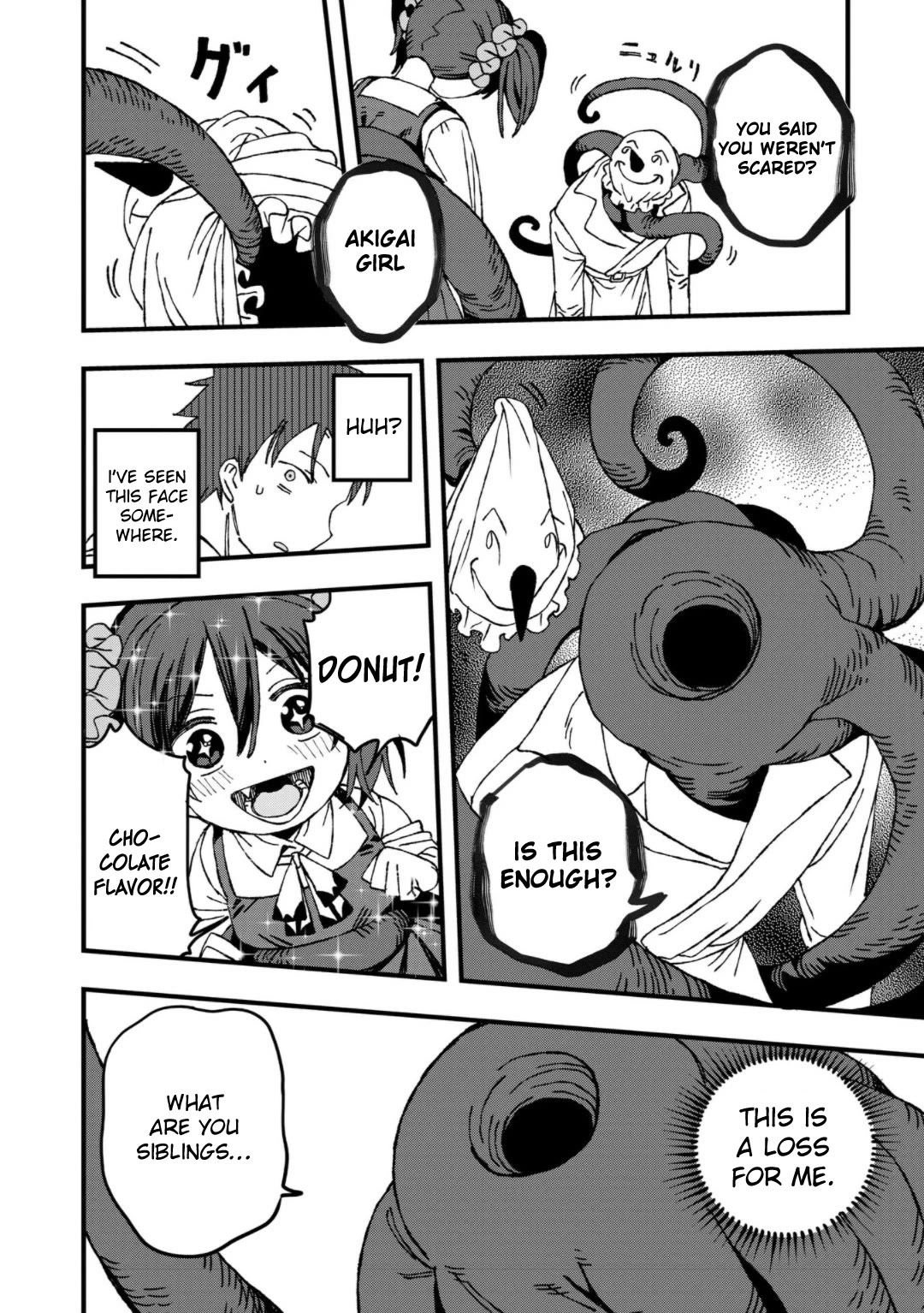 You Can’t Escape From Mizudako-chan! Chapter 24 page 10 - Chapter 24: Mysterious Henohenomoheji Masked Man