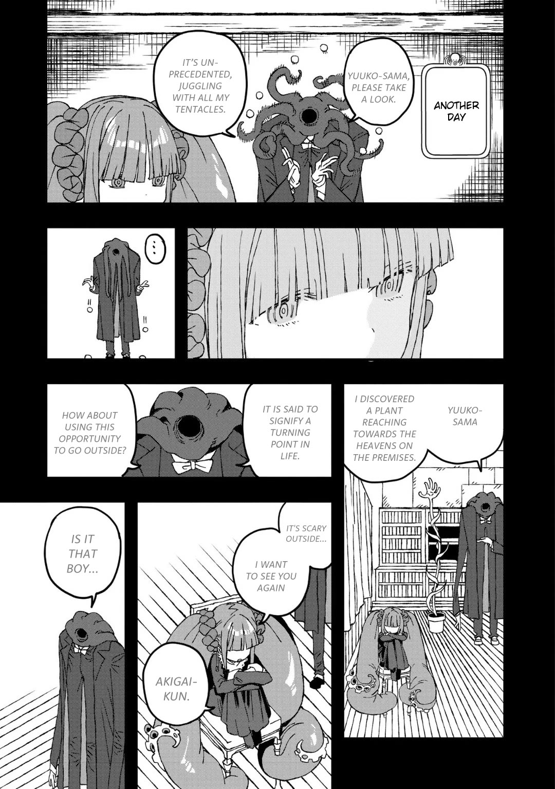 You Can’t Escape From Mizudako-chan! Chapter 24 page 21 - Chapter 24: Mysterious Henohenomoheji Masked Man