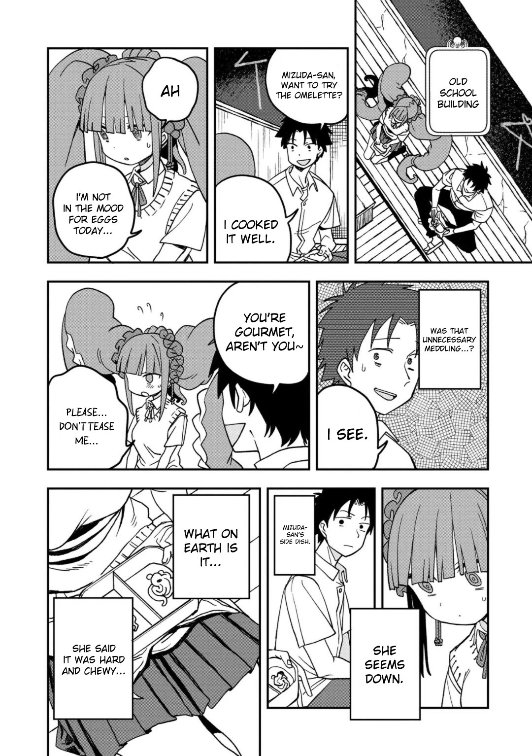 You Can’t Escape From Mizudako-chan! Chapter 25 page 16 - Chapter 25: Meals of the Demi-Humans