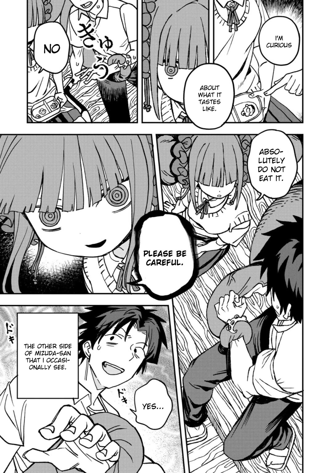 You Can’t Escape From Mizudako-chan! Chapter 25 page 17 - Chapter 25: Meals of the Demi-Humans