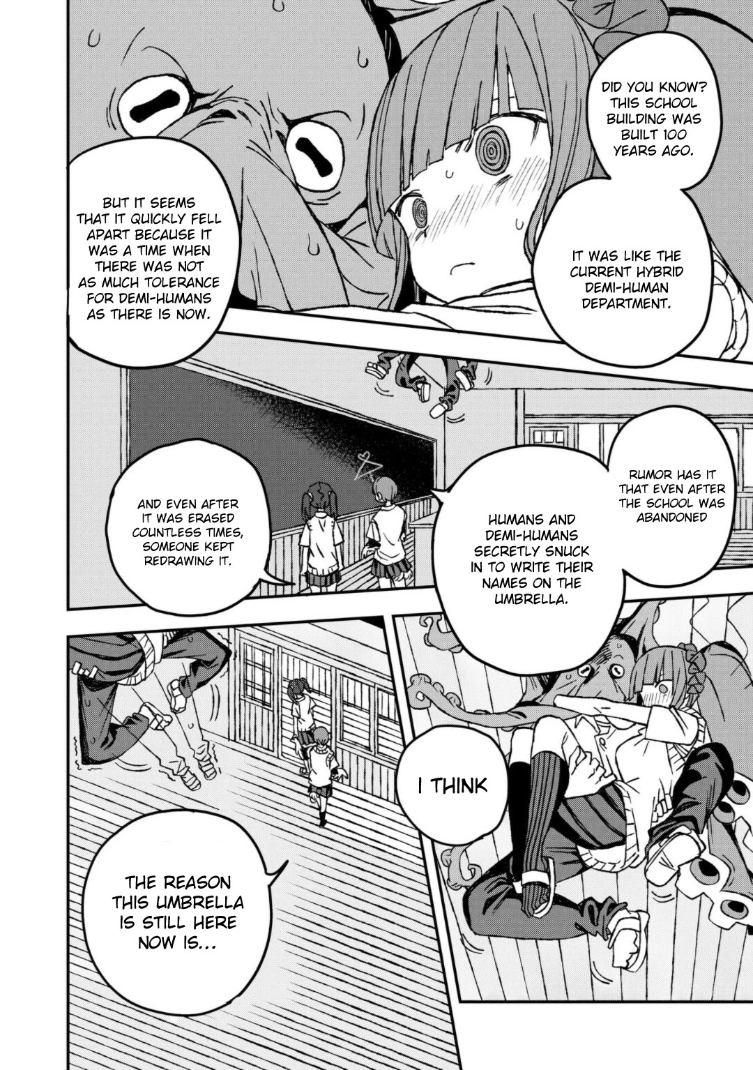You Can’t Escape From Mizudako-chan! Chapter 25 page 22 - Chapter 25: Meals of the Demi-Humans