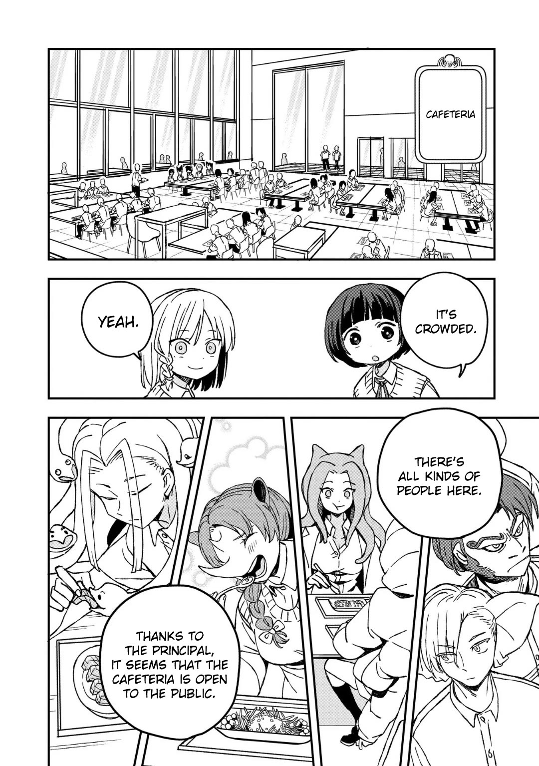 You Can’t Escape From Mizudako-chan! Chapter 25 page 6 - Chapter 25: Meals of the Demi-Humans
