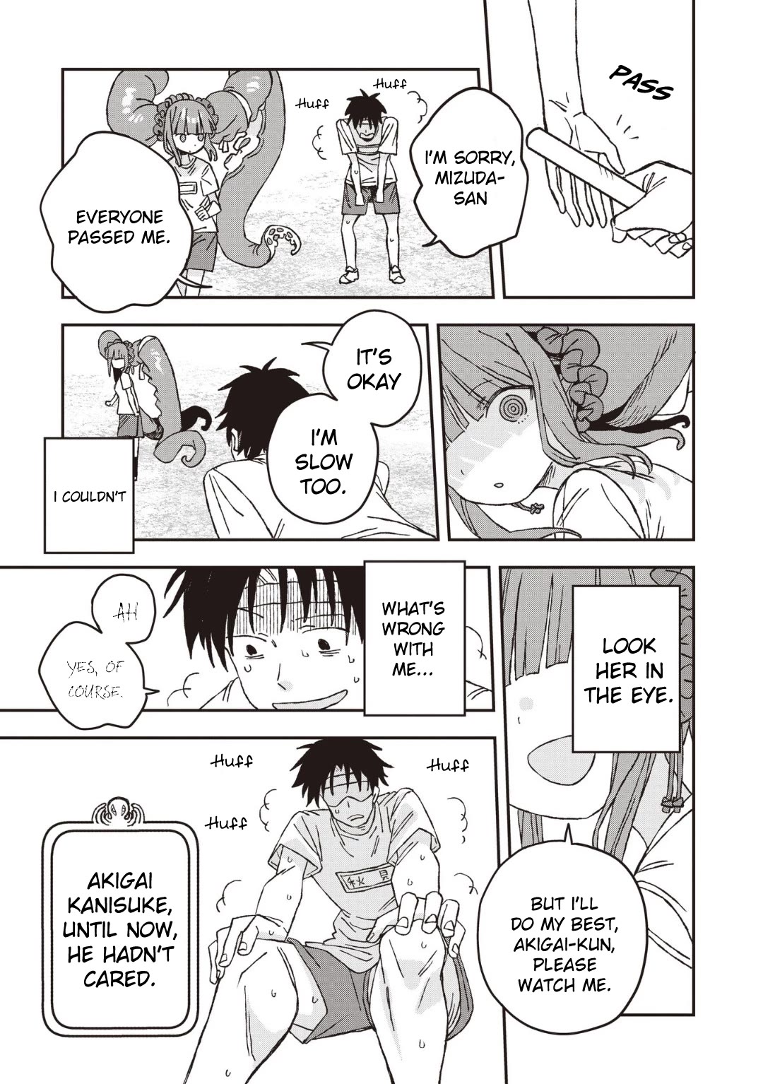 You Can’t Escape From Mizudako-chan! Chapter 26 page 19 - Chapter 26: Sports Festival