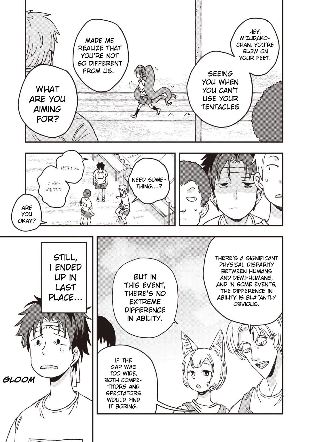 You Can’t Escape From Mizudako-chan! Chapter 26 page 23 - Chapter 26: Sports Festival