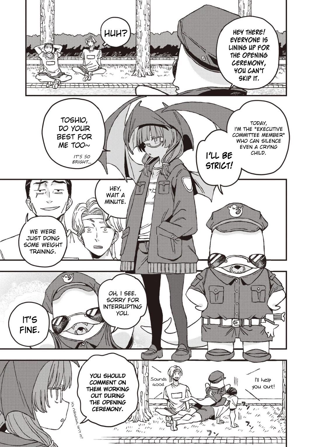 You Can’t Escape From Mizudako-chan! Chapter 26 page 5 - Chapter 26: Sports Festival
