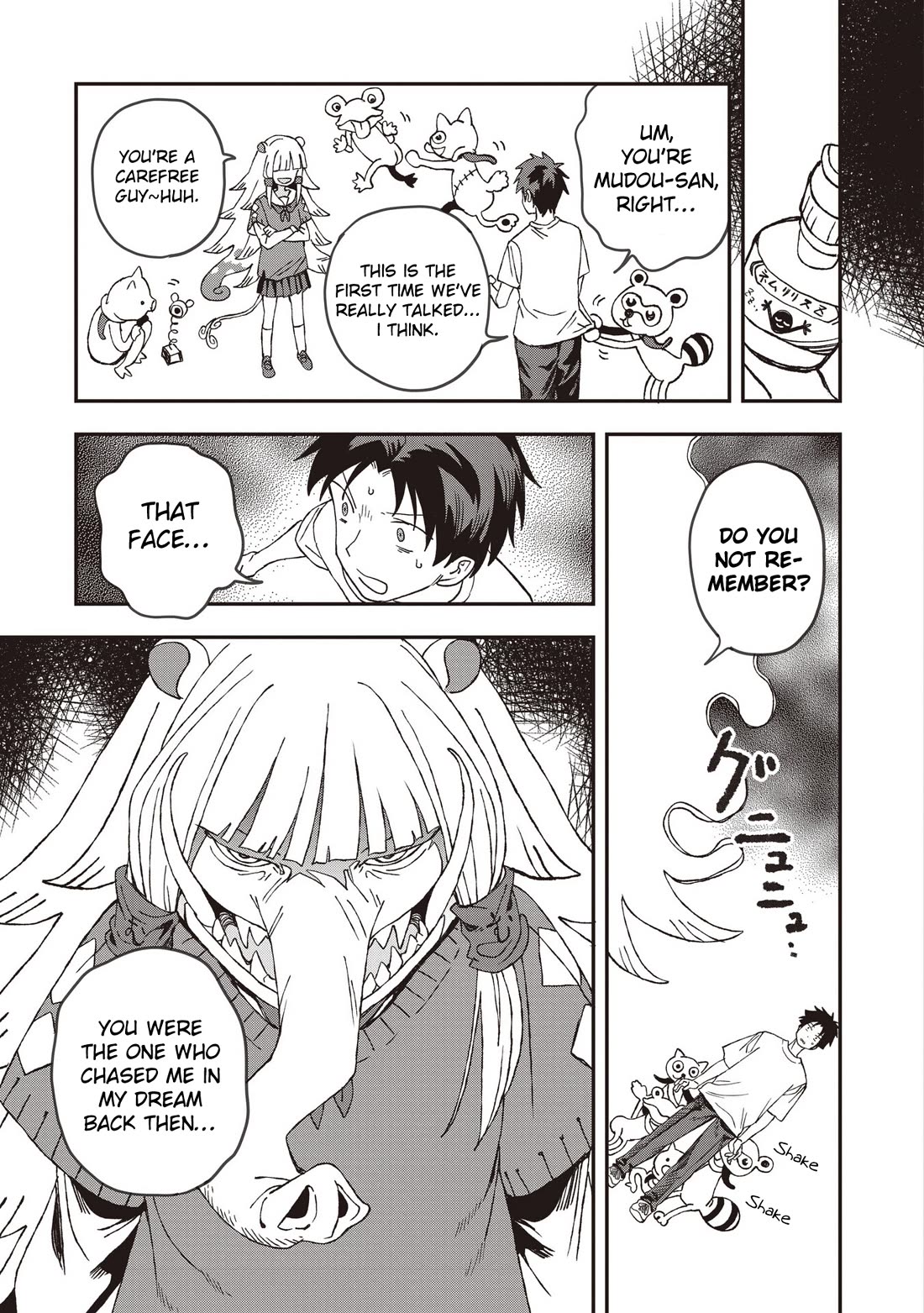 You Can’t Escape From Mizudako-chan! Chapter 27 page 11 - Chapter 27: Akigai in Trouble?! Mudou Bakura Again