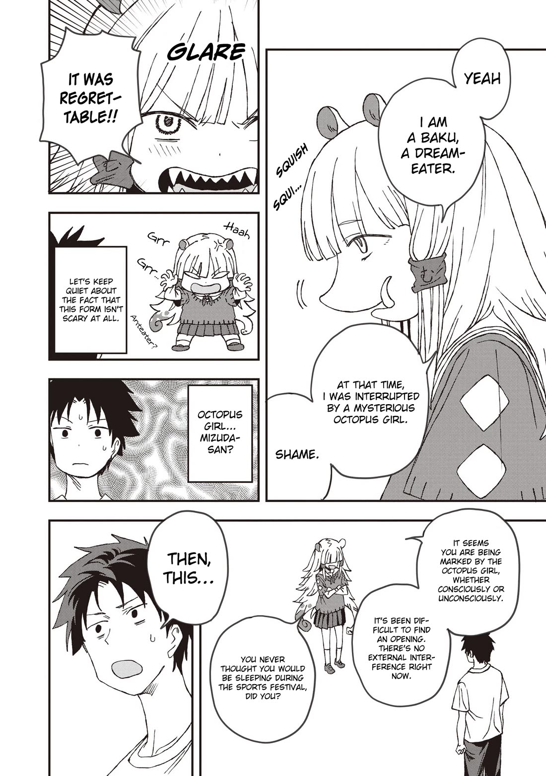 You Can’t Escape From Mizudako-chan! Chapter 27 page 12 - Chapter 27: Akigai in Trouble?! Mudou Bakura Again