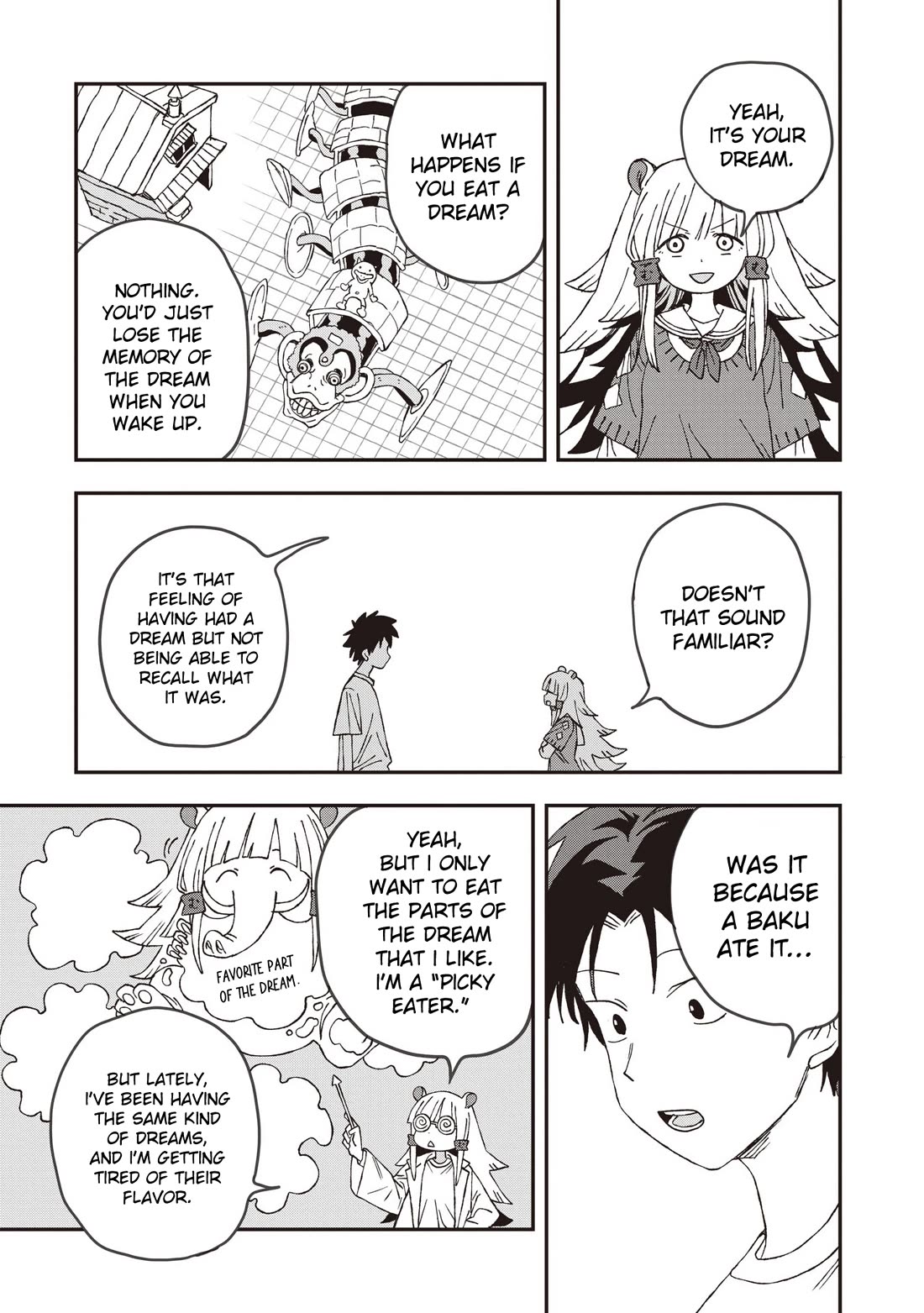 You Can’t Escape From Mizudako-chan! Chapter 27 page 13 - Chapter 27: Akigai in Trouble?! Mudou Bakura Again