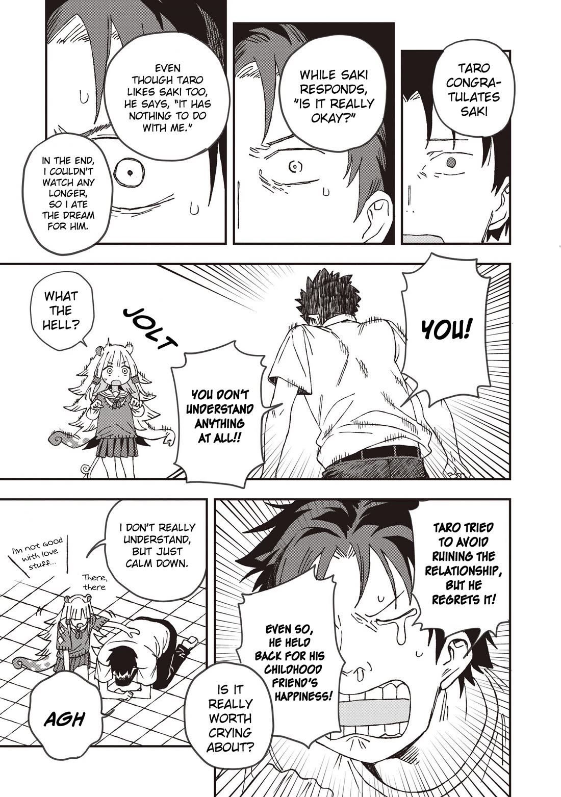 You Can’t Escape From Mizudako-chan! Chapter 27 page 17 - Chapter 27: Akigai in Trouble?! Mudou Bakura Again