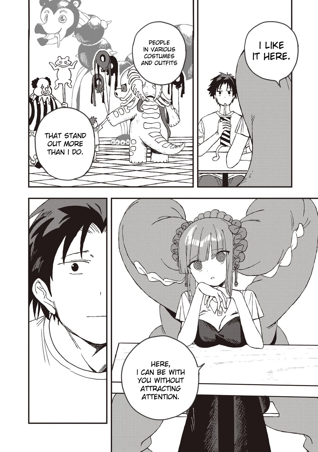 You Can’t Escape From Mizudako-chan! Chapter 27 page 6 - Chapter 27: Akigai in Trouble?! Mudou Bakura Again