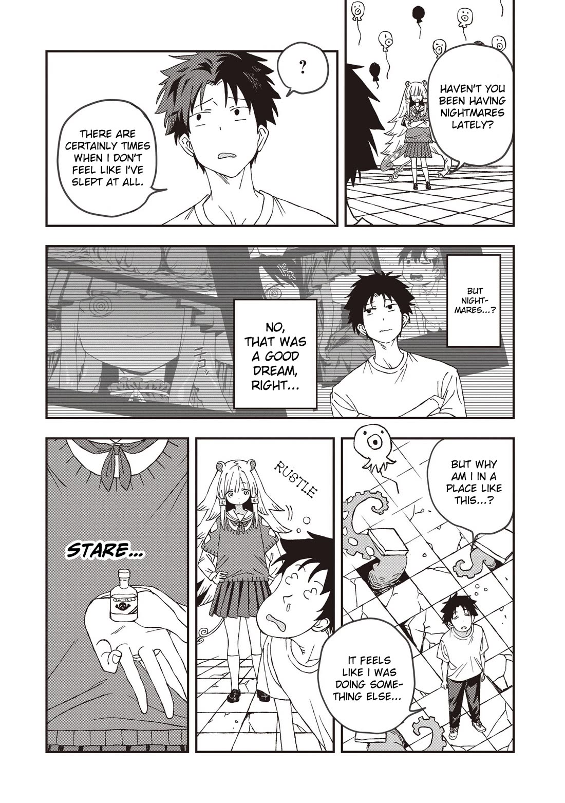 You Can’t Escape From Mizudako-chan! Chapter 27 page 9 - Chapter 27: Akigai in Trouble?! Mudou Bakura Again