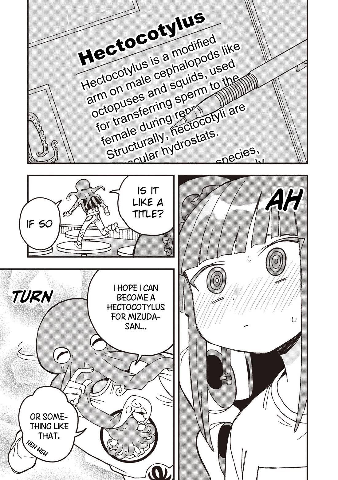 You Can’t Escape From Mizudako-chan! Chapter 28 page 21 - Chapter 28: The Octopus Arrives Late!