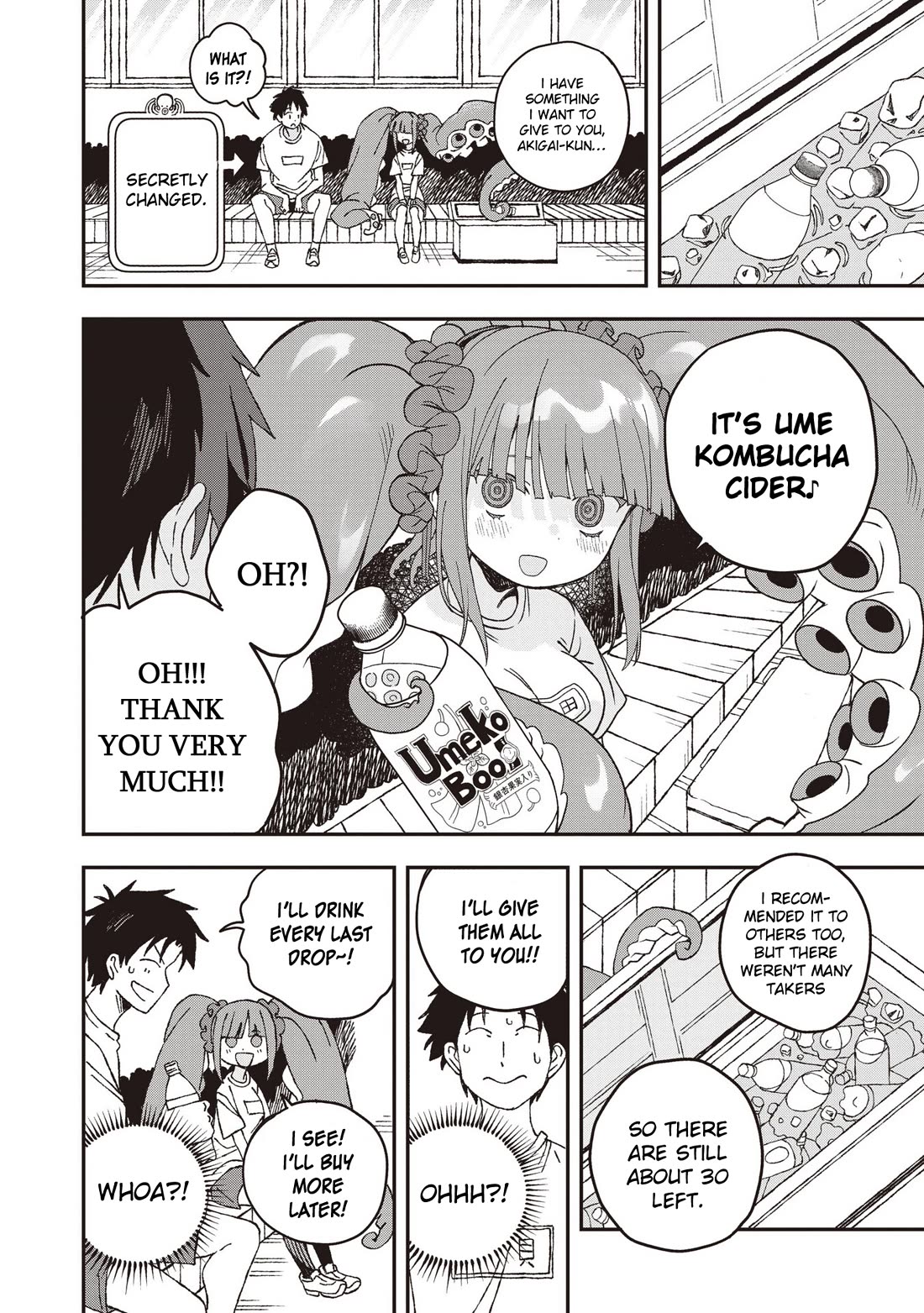 You Can’t Escape From Mizudako-chan! Chapter 28 page 26 - Chapter 28: The Octopus Arrives Late!