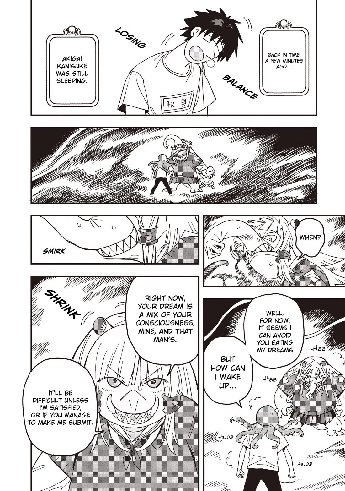 You Can’t Escape From Mizudako-chan! Chapter 28 page 8 - Chapter 28: The Octopus Arrives Late!