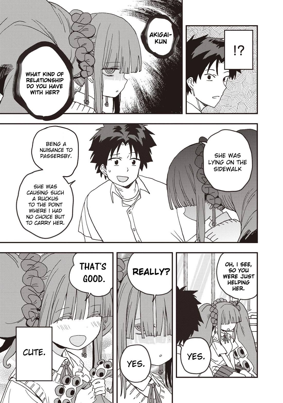 You Can’t Escape From Mizudako-chan! Chapter 29 page 11 - Chapter 29: Onii-Chan