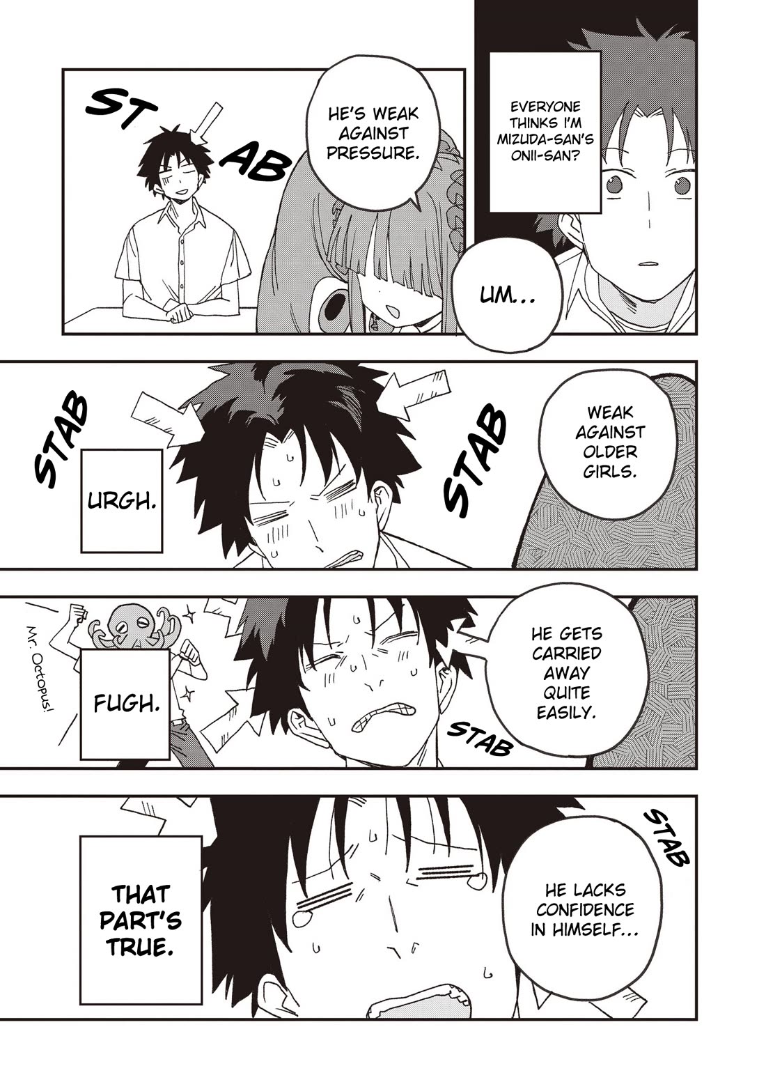 You Can’t Escape From Mizudako-chan! Chapter 29 page 13 - Chapter 29: Onii-Chan